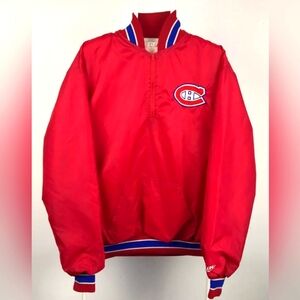 (M) 🆕️Vintage Montreal Canadian’s Pull Over Jacket